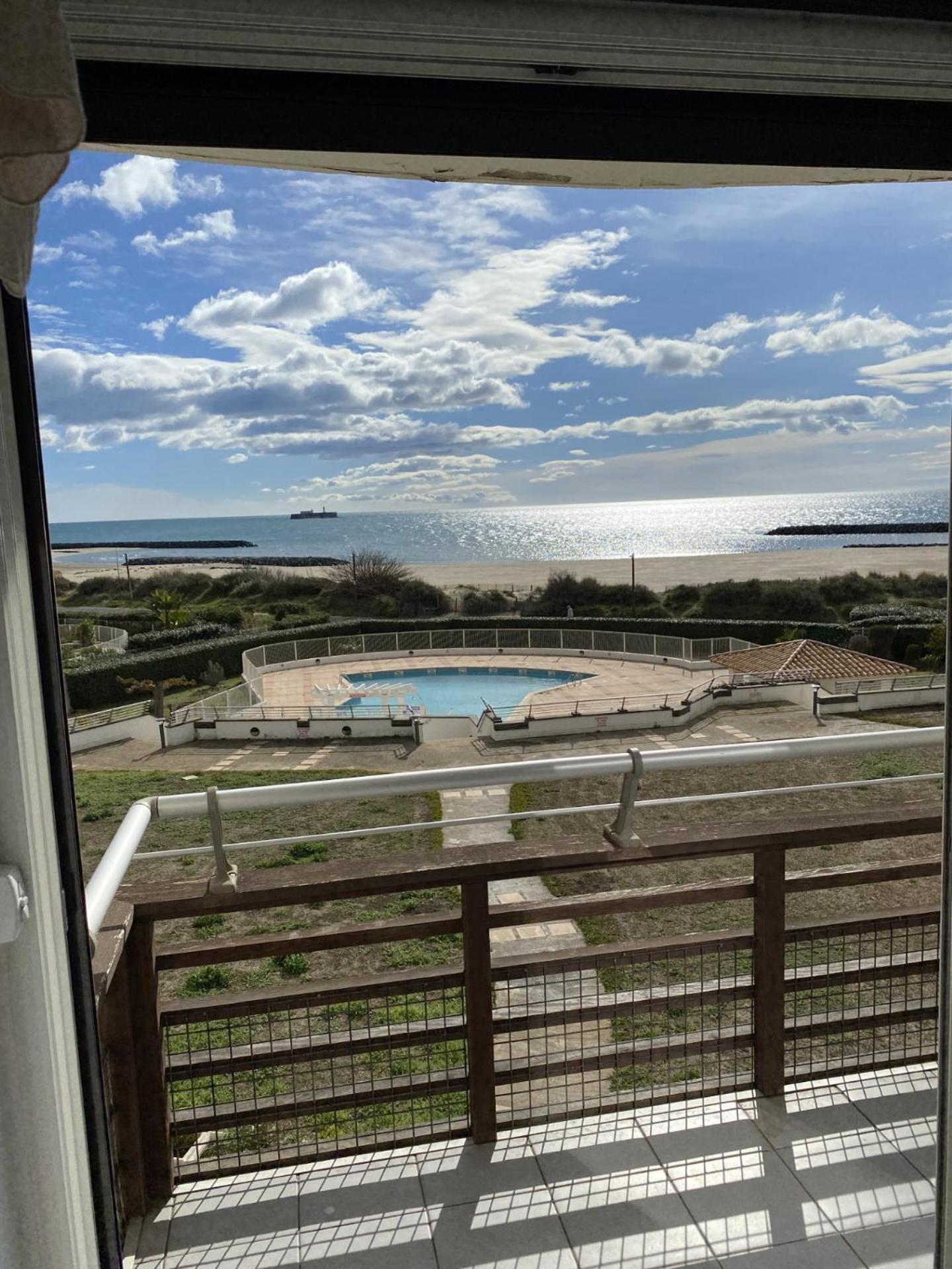 Appartement Vue Mer Le Sunset 아그 외부 사진